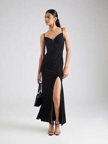 Skirt & Stiletto Evening Dress 'ALANA' in Black