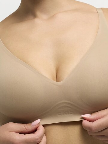 cfabPush-up Grudnjak 'Air Sense Light Push Up Bralette' - bež boja