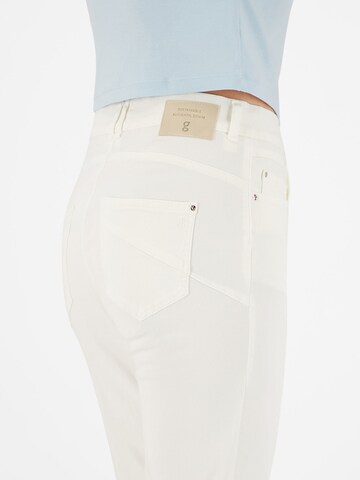 Gardeur Boot cut Trousers 'ZURI126' in Beige