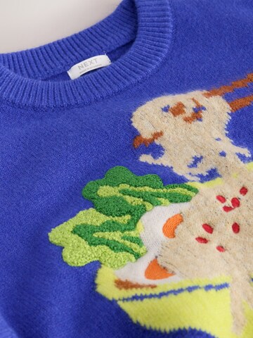 Next Pullover in Blau