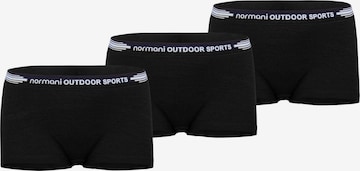 normani Panty 'Morwell' in Schwarz: Vorderseite