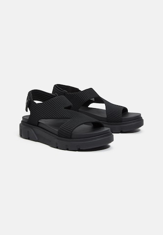 Sandale cu baretă 'Greyfield' de la TIMBERLAND pe negru