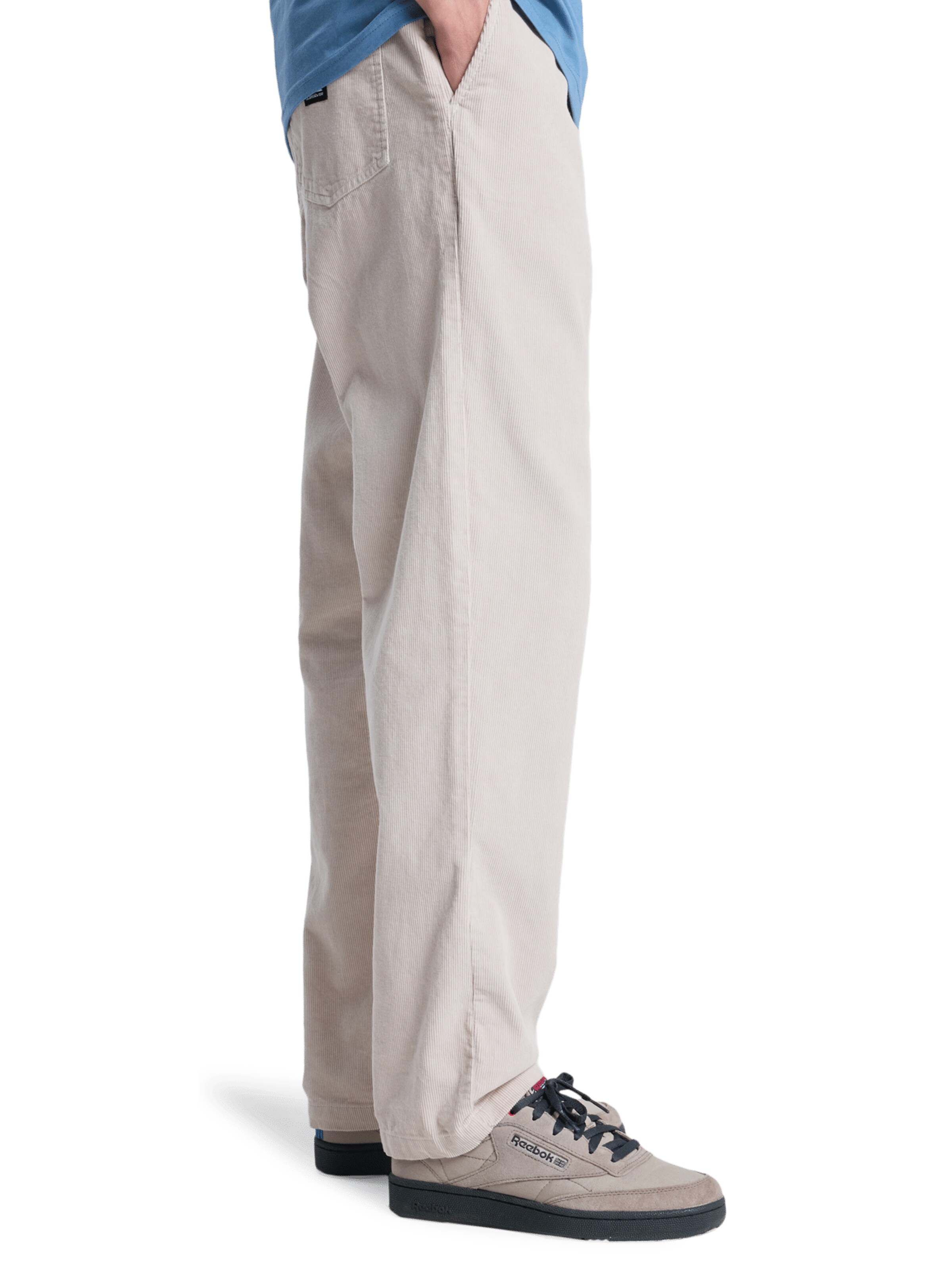 QUIKSILVER Regular Hose 'Taxer' in Weiß