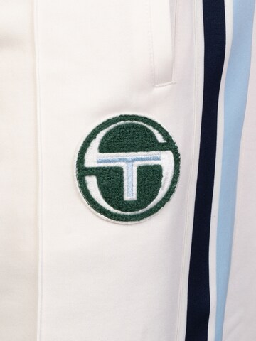 Sergio Tacchini Regular Workout Pants 'Monte' in Beige