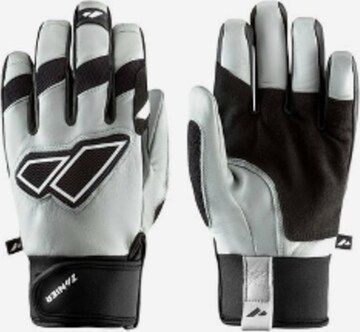 Zanier Athletic Gloves 'MYMOUNTAINPASSION' in Black: front