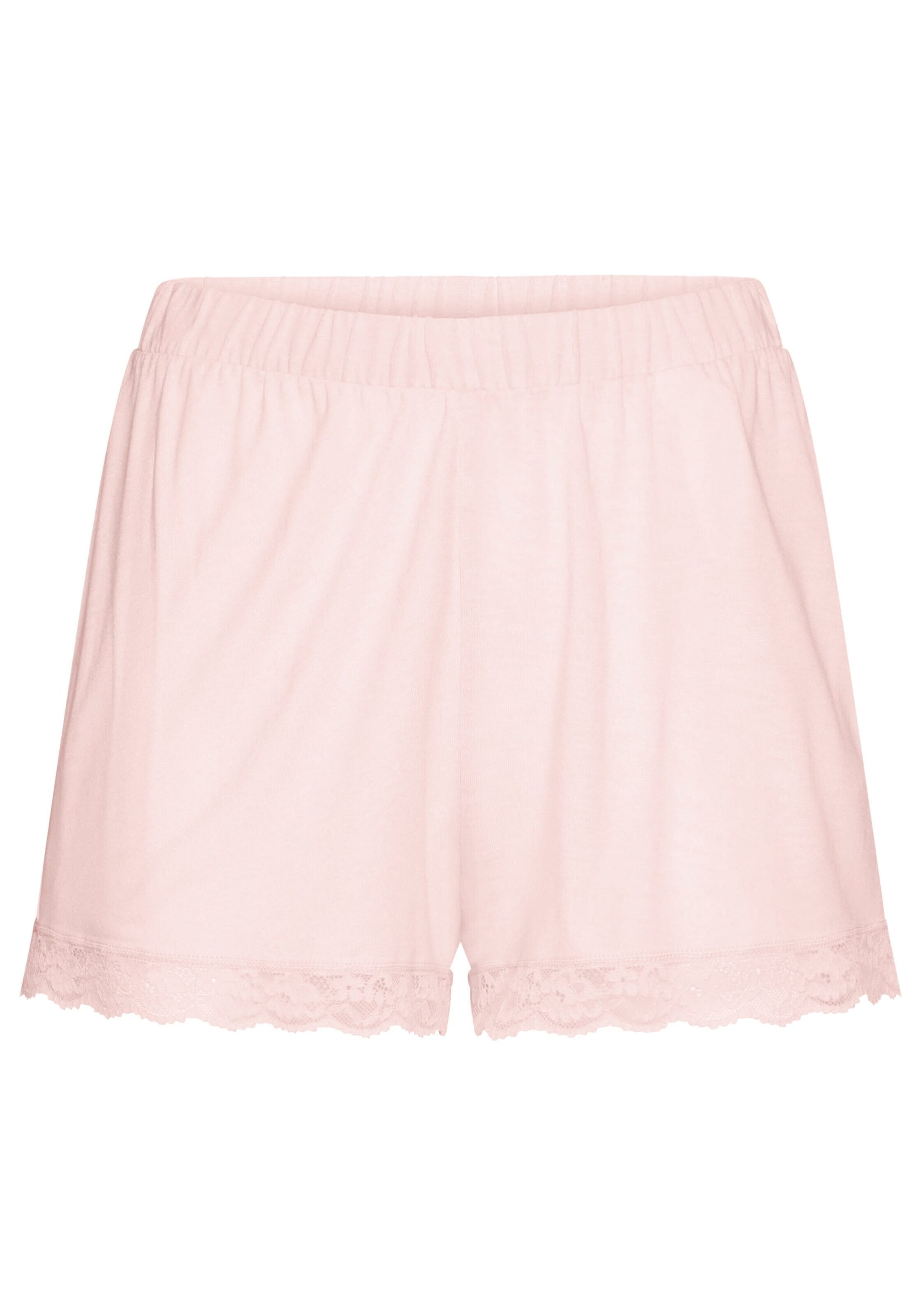 LASCANA - Pantalón de pijama en rosa: frente