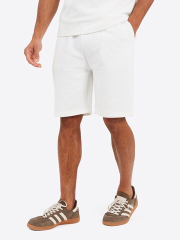 BRAVE SOUL Loosefit Broek in Wit: voorkant