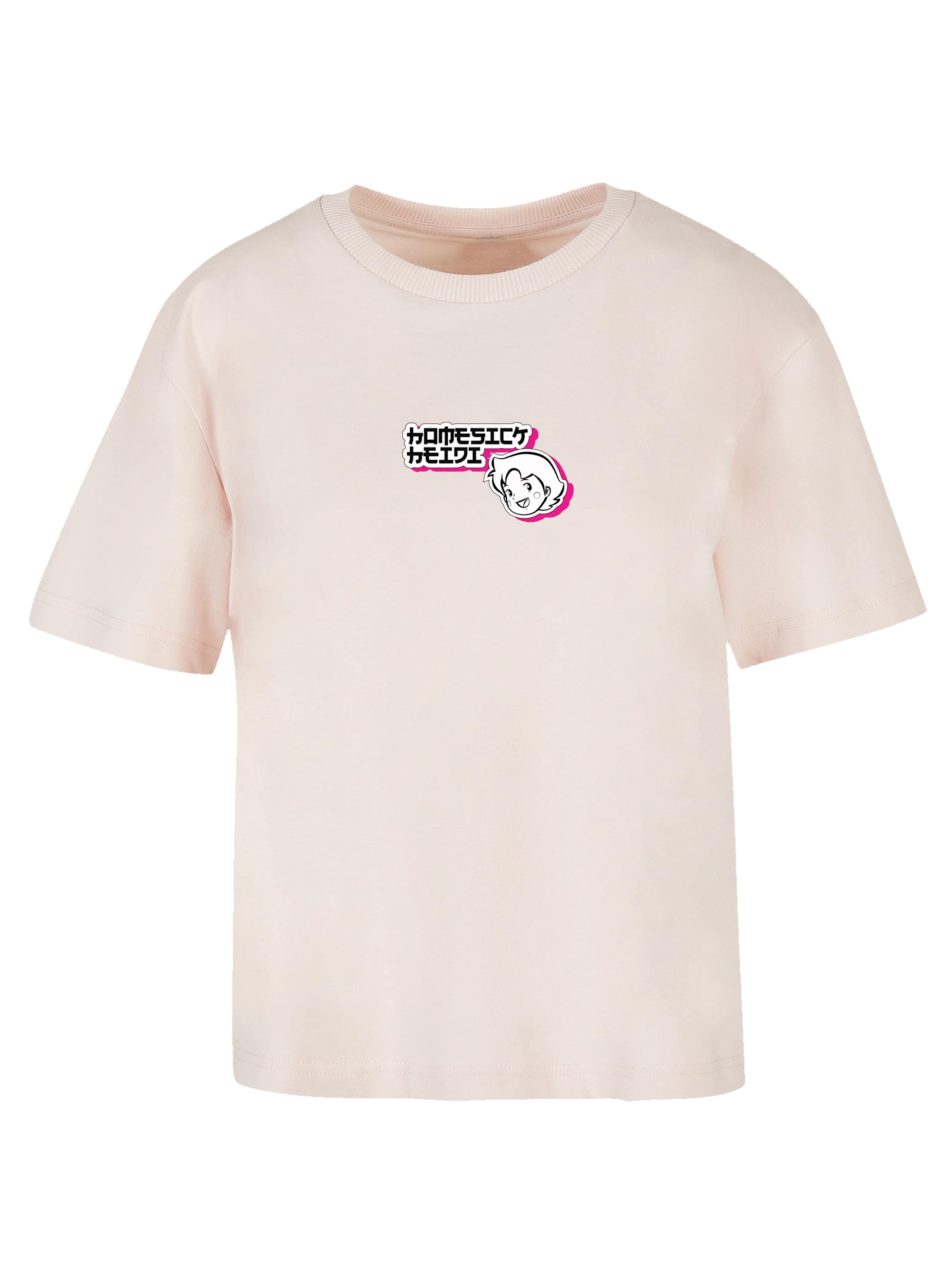T-shirt 'Heidi' F4NT4STIC en rose : devant