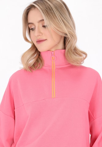 myMo ATHLSR Sweatshirt 'Back To School' in Pink