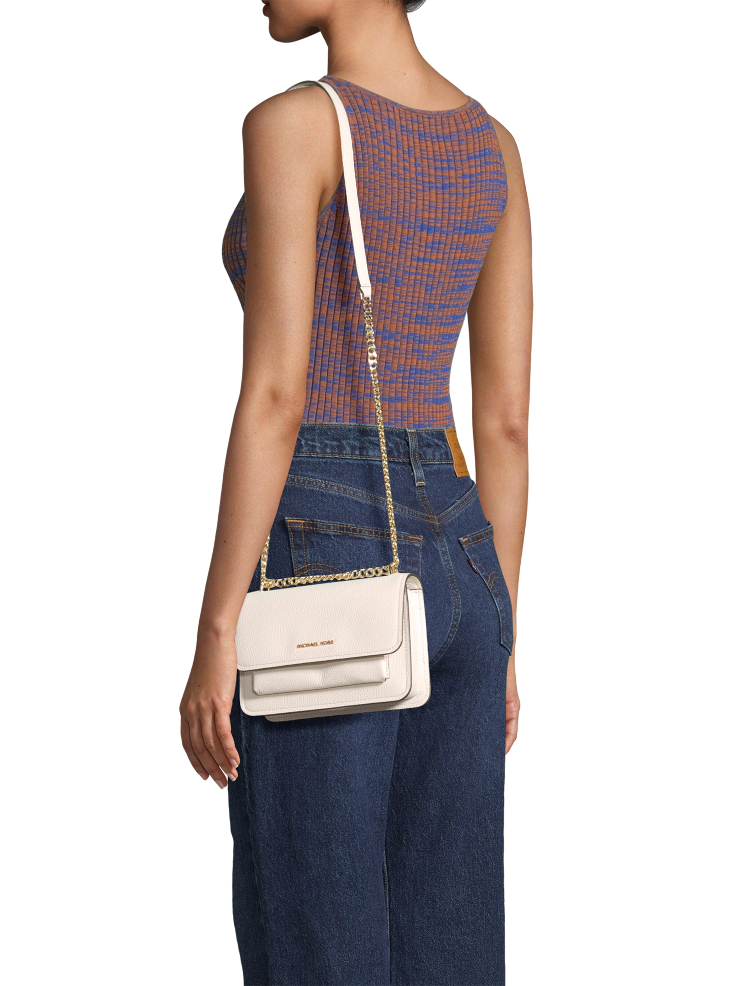 MICHAEL Michael KorsTorba preko ramena - bež boja: prednji dio