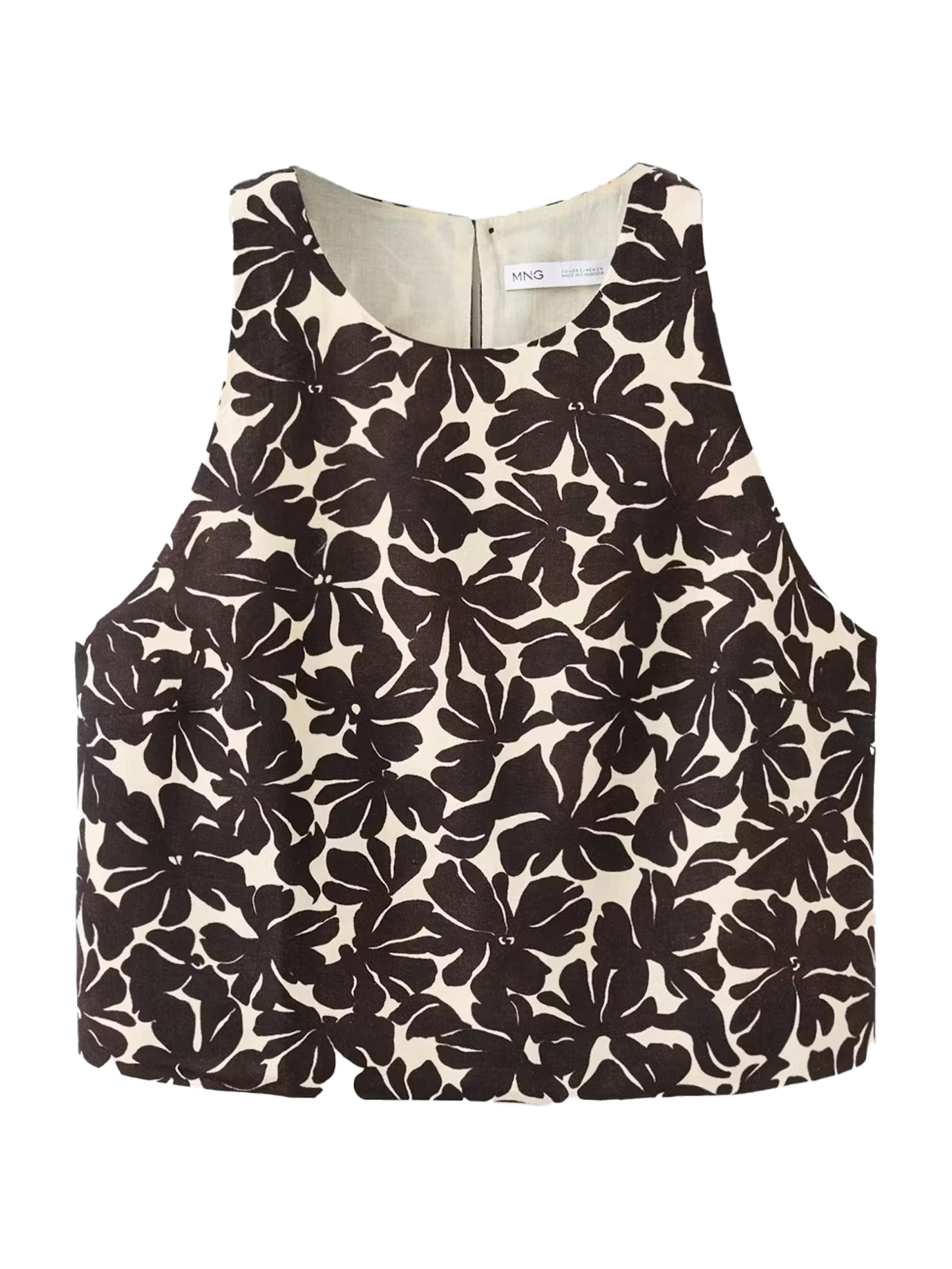 MANGO Bluse 'Jamie' in Beige: Vorderseite
