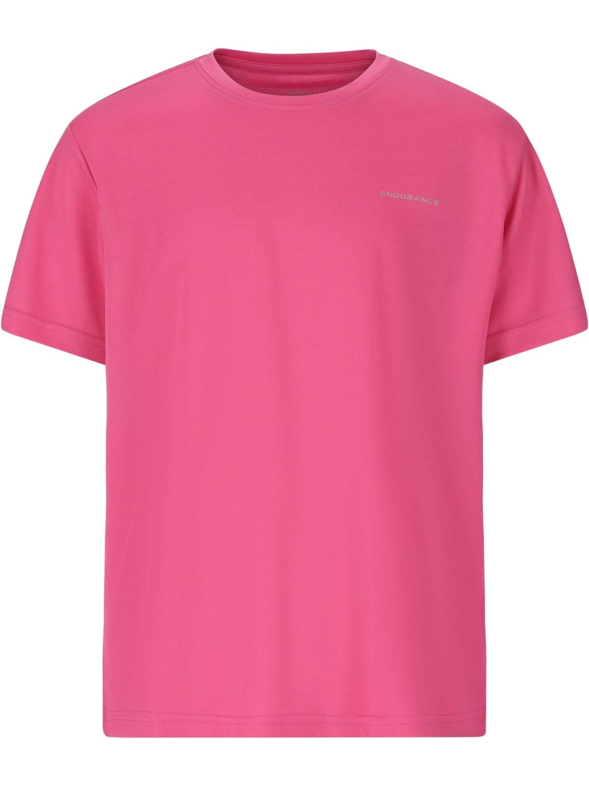 ENDURANCE Shirts 'Vernon V2 Jr. Performance SS Tee' i pink: forside