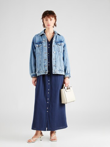 VERO MODA Jurk 'VMNatali' in Blauw