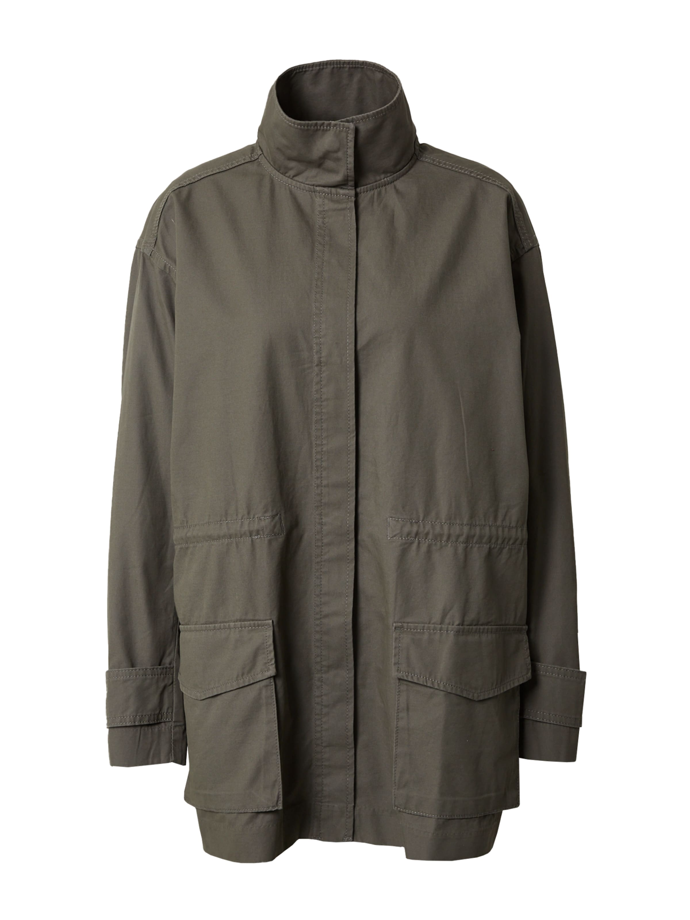 WEEKDAY Kevad-sügisjope 'Hayden', värv roheline: eest vaates