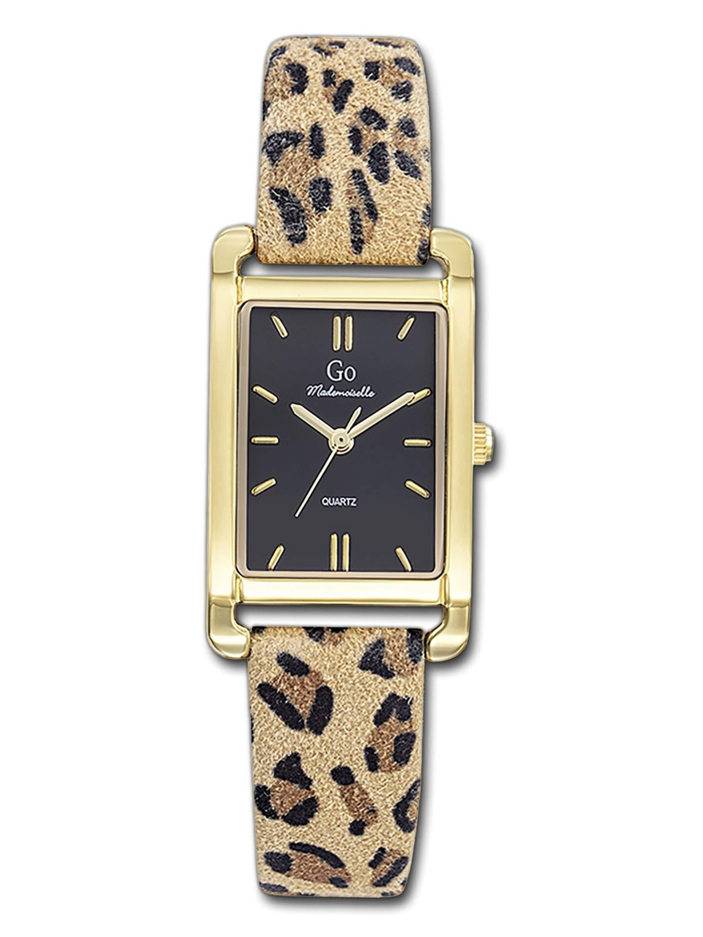 GO GirlOnly - Reloj analógico en marrón: frente