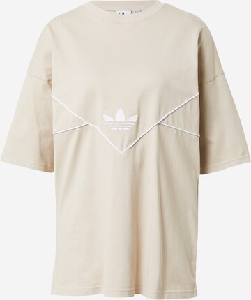 ADIDAS ORIGINALS T-Shirt in Beige: predná strana