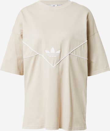 ADIDAS ORIGINALS Shirt in Beige: front