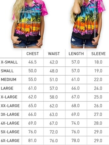 King Kameha Bluse 'Beach' in Pink