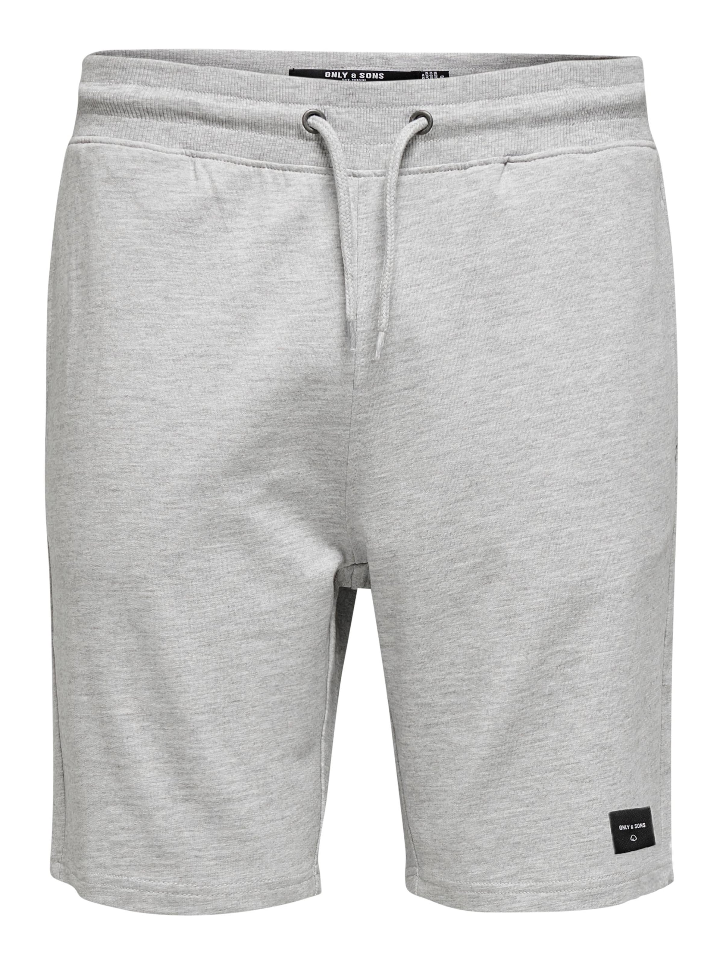 Only & Sons Regular Broek 'Neil' in Grijs: voorkant