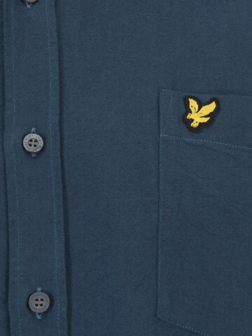 Coupe regular Chemise Lyle & Scott Big&Tall en bleu