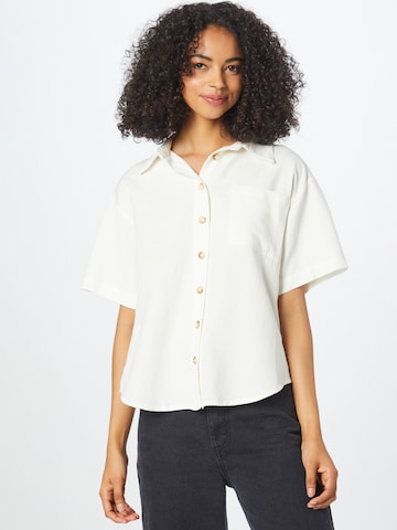 Warehouse Blouse in White: front