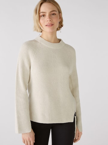 Pullover 'RUBI' di OUI in beige: frontale