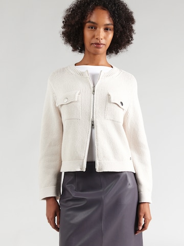 monari Knit Cardigan in Grey: front