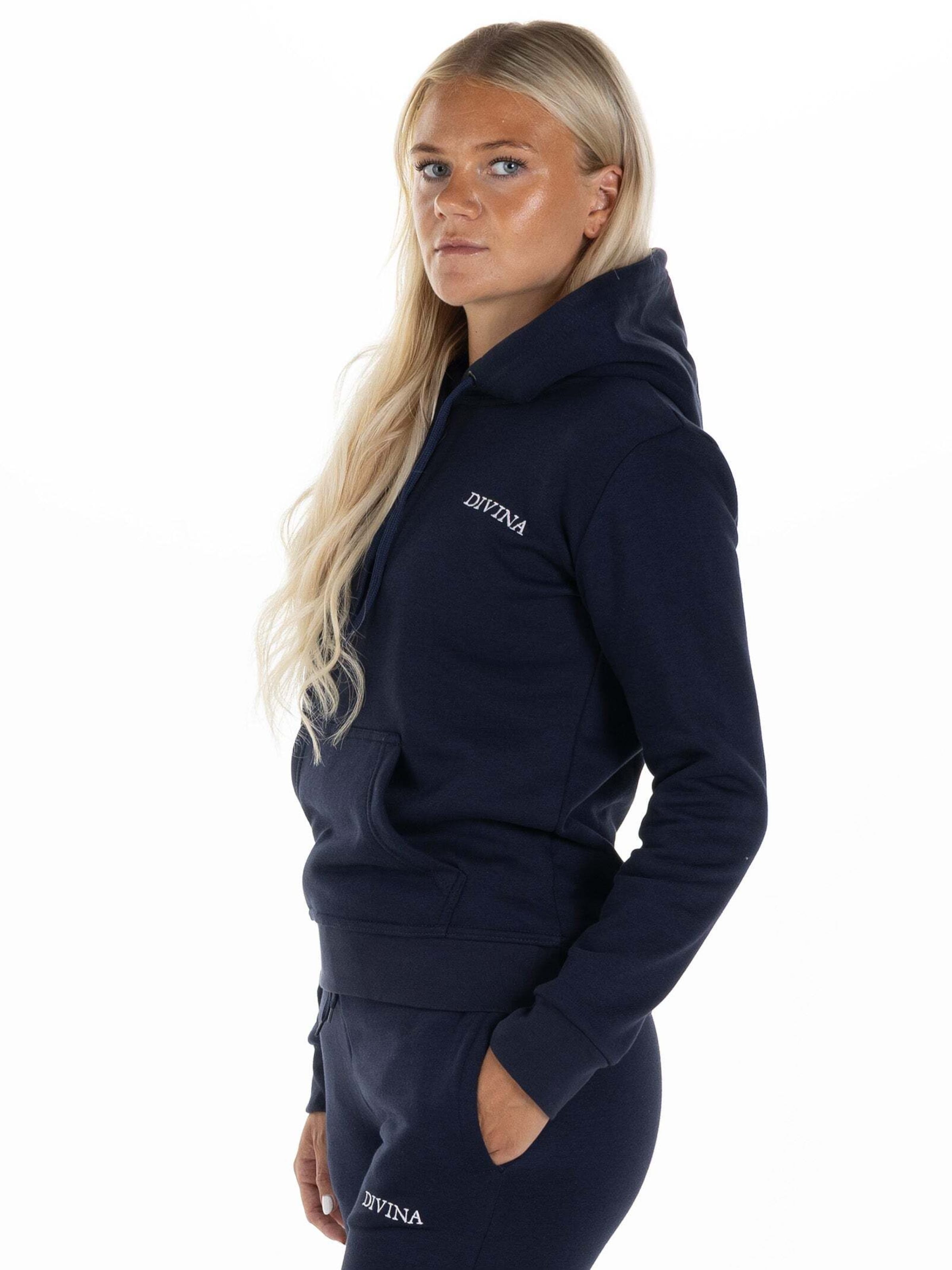 Divina Sweatshirt 'Comfy' in Blauw
