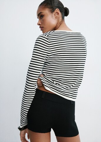 MANGO Sweater 'BASIKINA' in Black