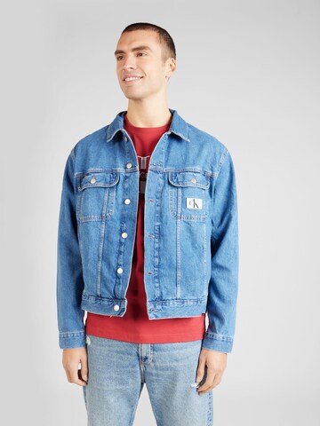 Calvin Klein Jeans - Chaqueta de entretiempo '90'S' en azul: frente