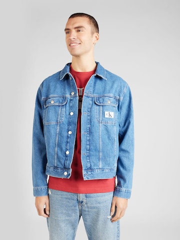 Calvin Klein Jeans - Chaqueta de entretiempo '90'S' en azul: frente