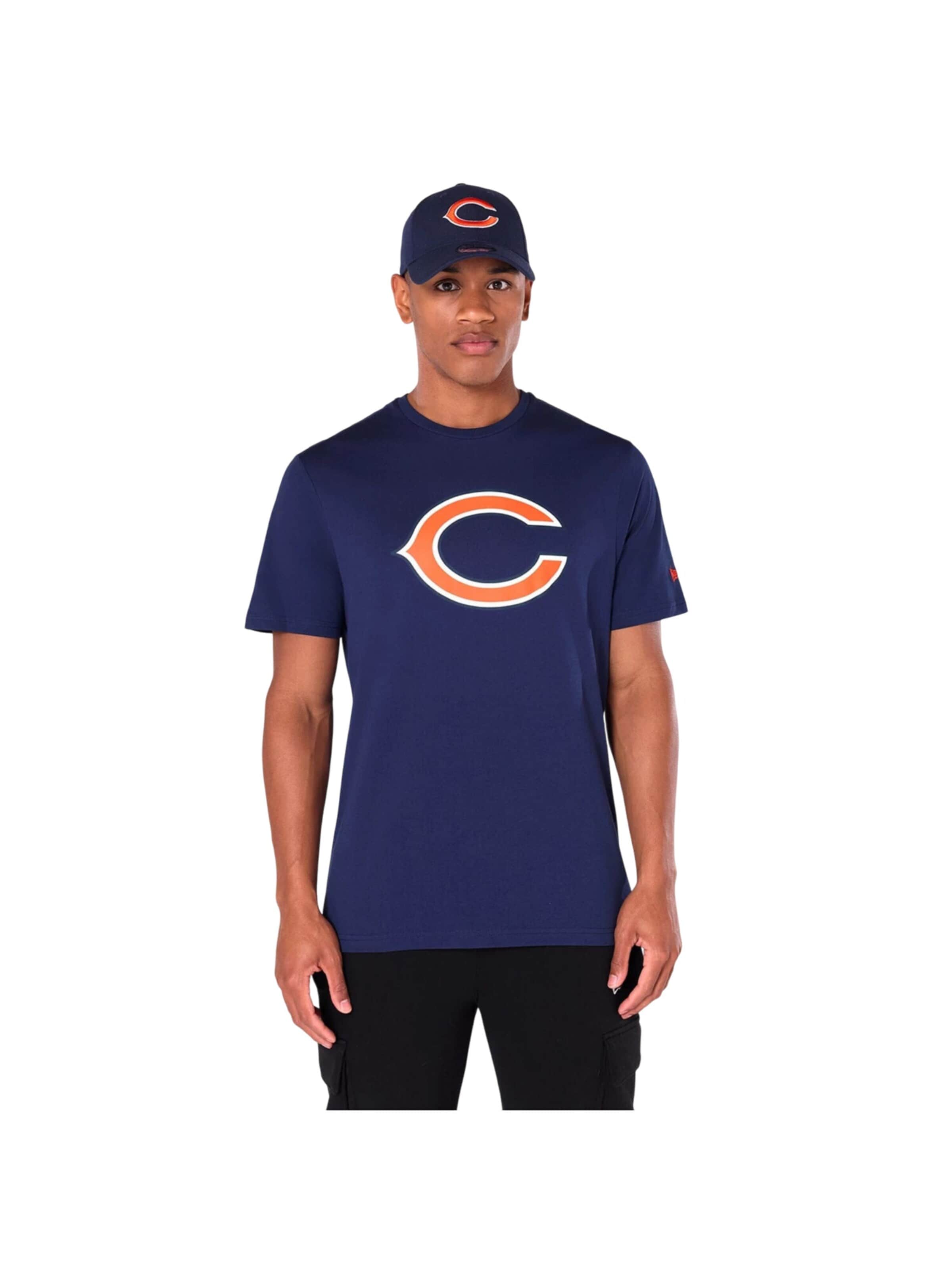 NEW ERA Shirt 'NFL Chicago Bears Logo' in Blue: front