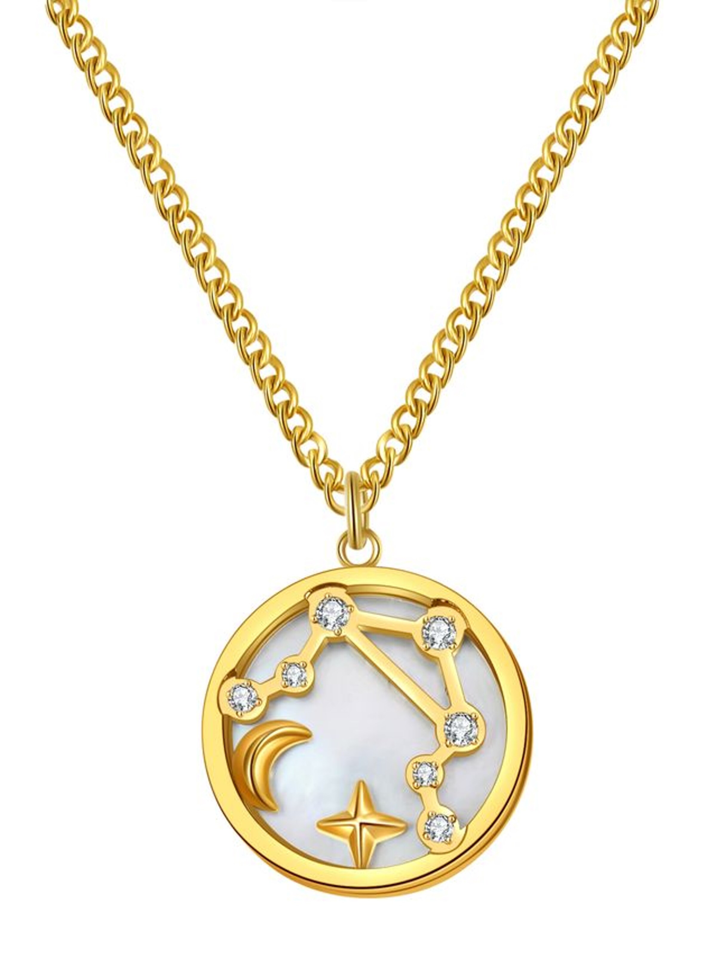 Hey Happiness Ketting 'Elegant Libra' in Goud
