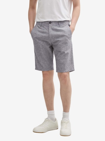 TOM TAILORregular Chino hlače - siva boja: prednji dio