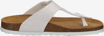 COSMOS COMFORT T-Bar Sandals in White