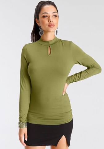 MELROSE Shirt in Green: front