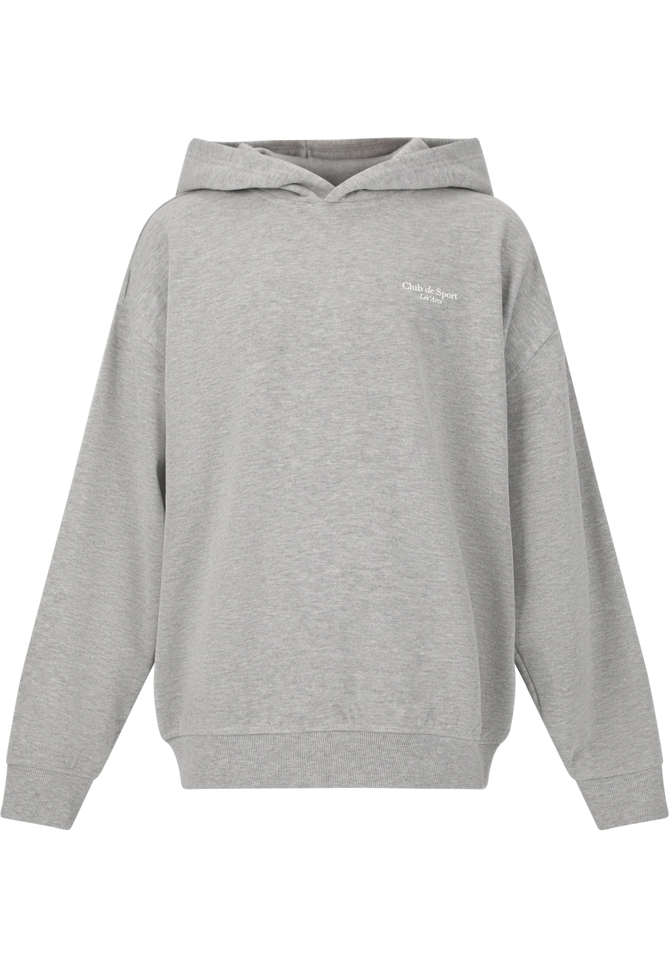 Les'Arcs Sweatshirt 'Lea' in Grau: Vorderseite