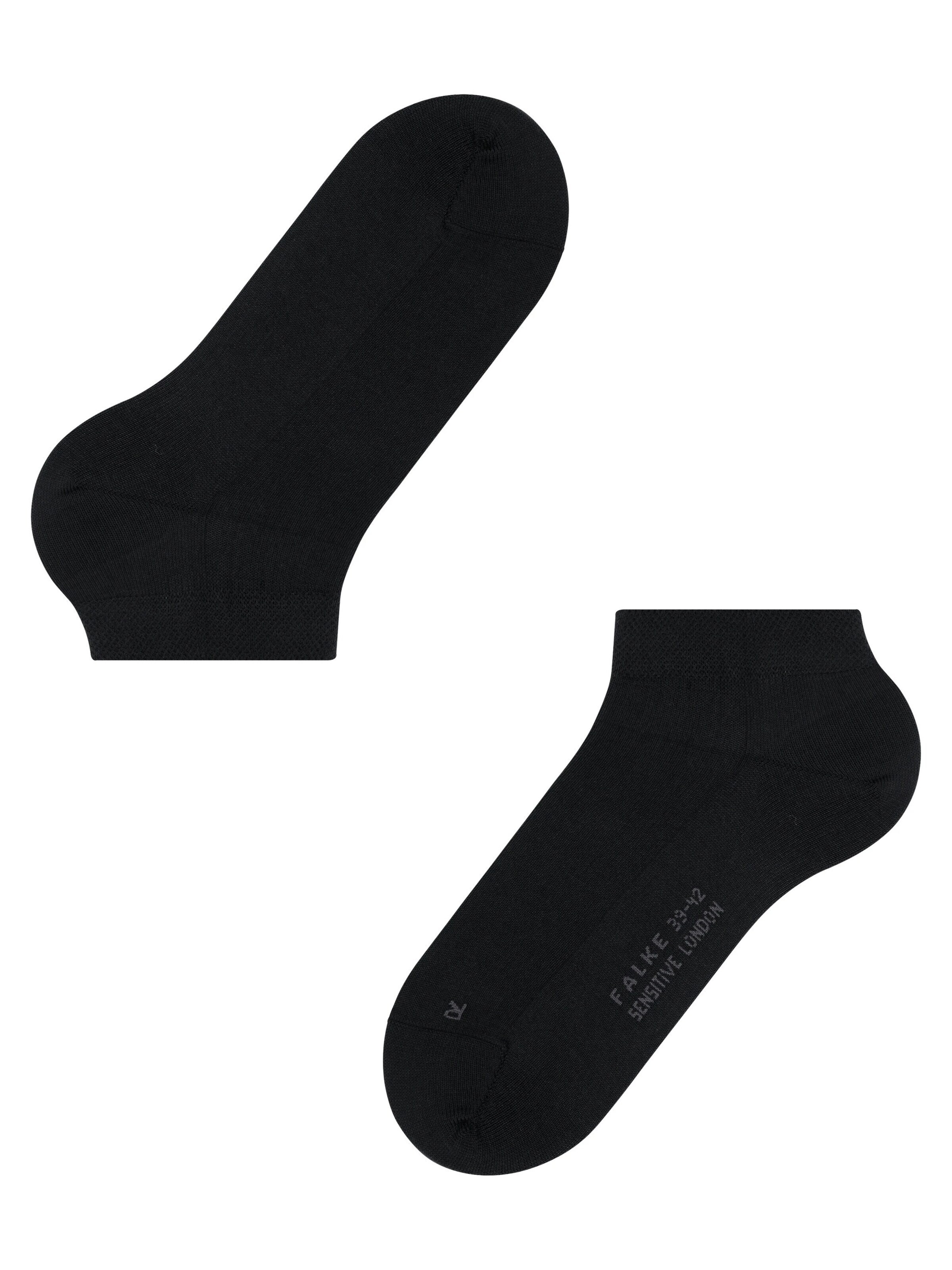 FALKE Socks 'Sensitive London' in Black