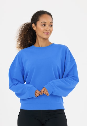 Athlecia Sweatshirt 'Crecy' in Blauw: voorkant
