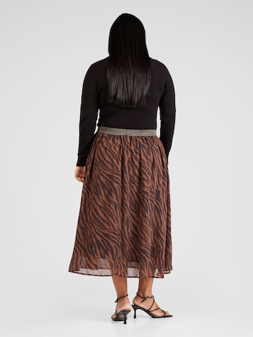 Z-One Skirt 'Gina' in Brown