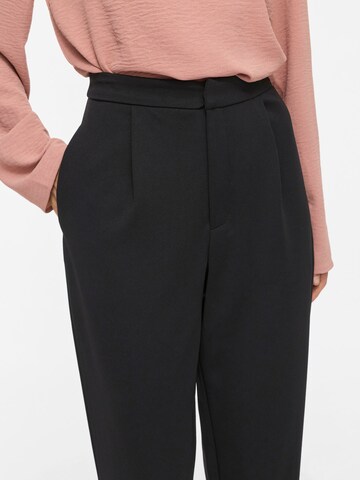 VILA Slimfit Broek 'VIClara' in Zwart