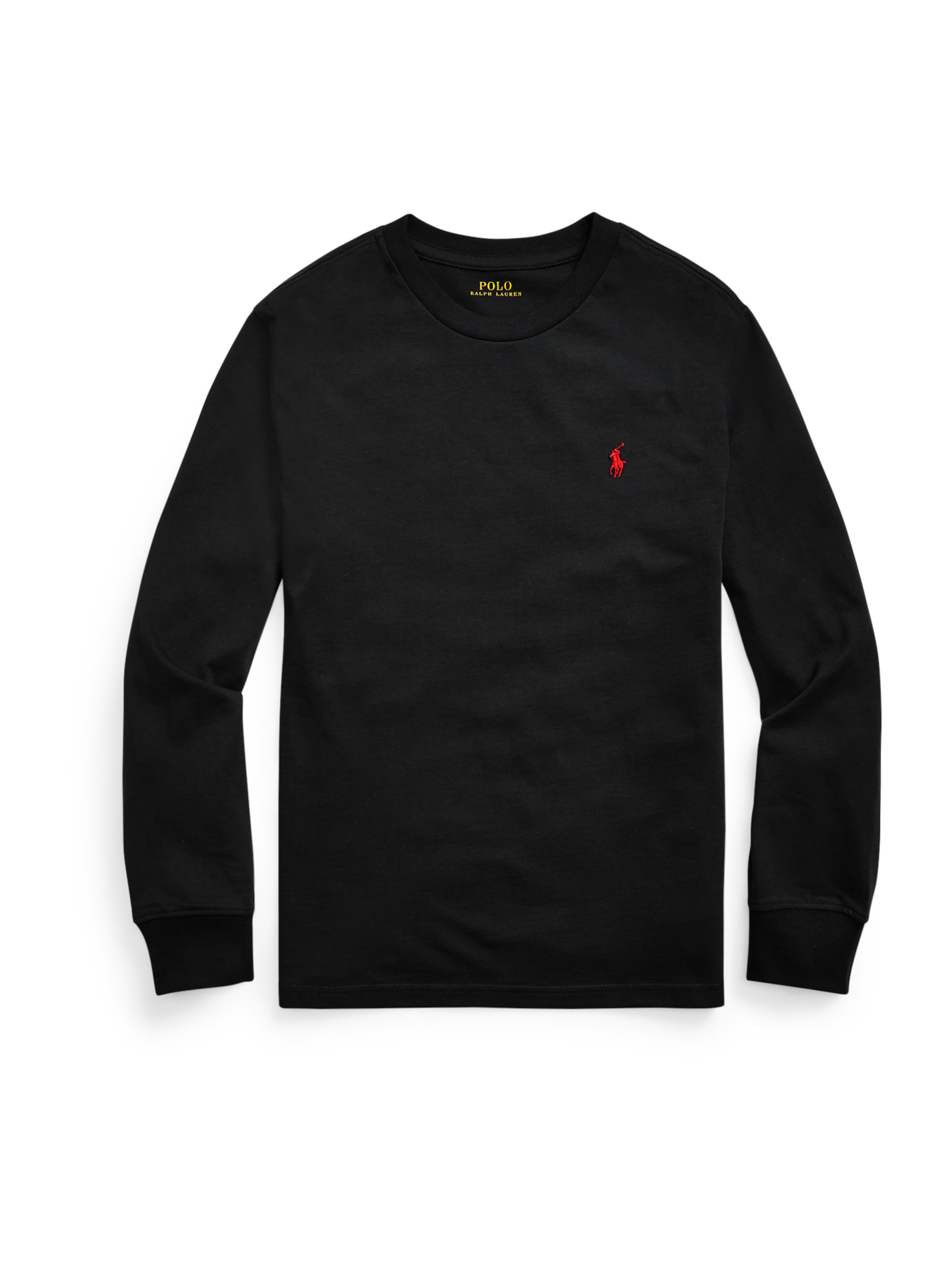 Tricou de la Polo Ralph Lauren pe negru: față