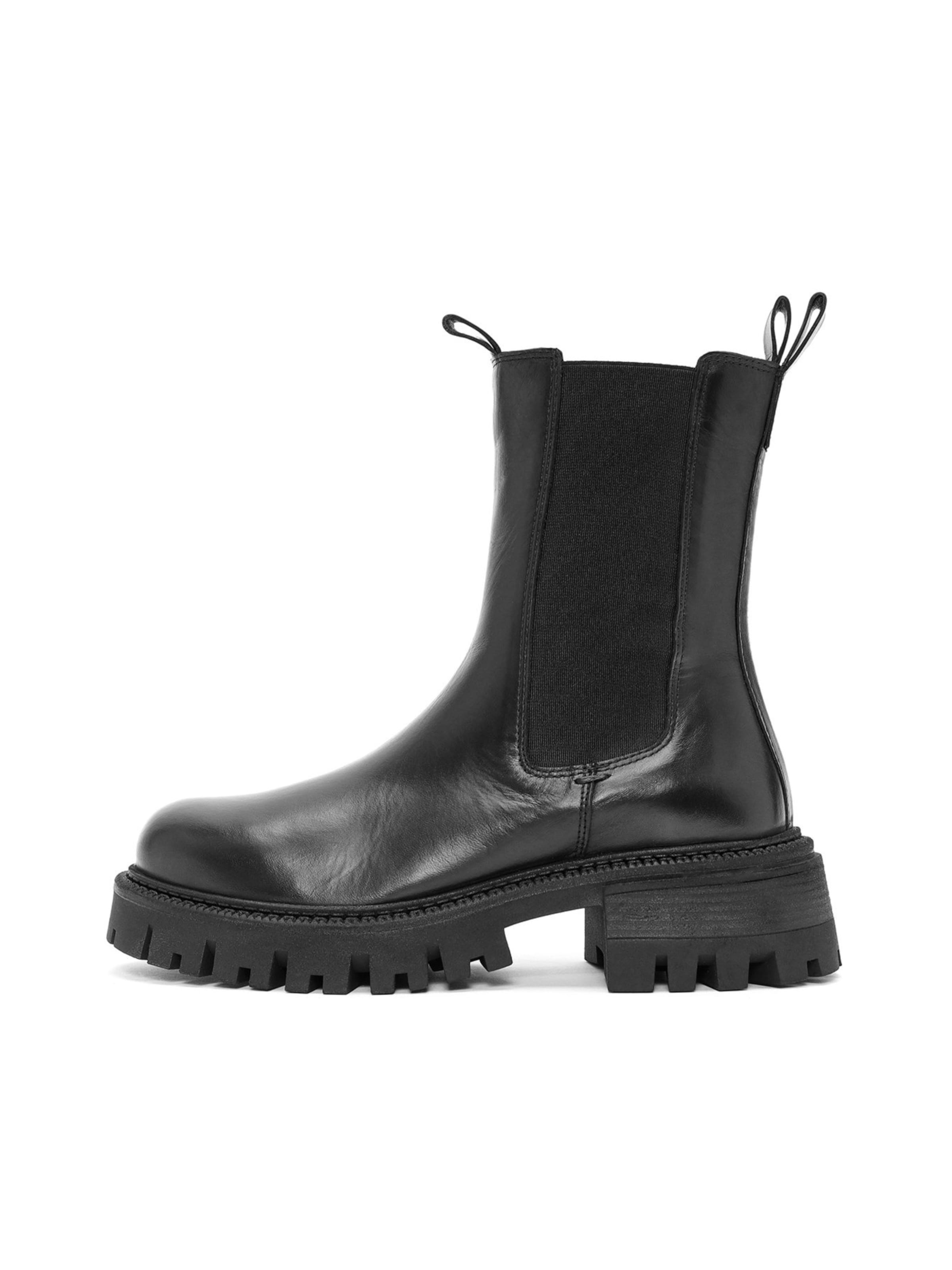 Derimod Chelsea boots in Zwart: voorkant