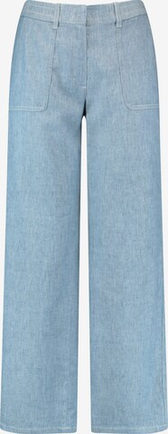 GERRY WEBER Broek in Blauw: voorkant