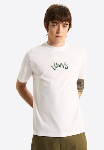 VANS Shirt 'Wild Circle' in White: front