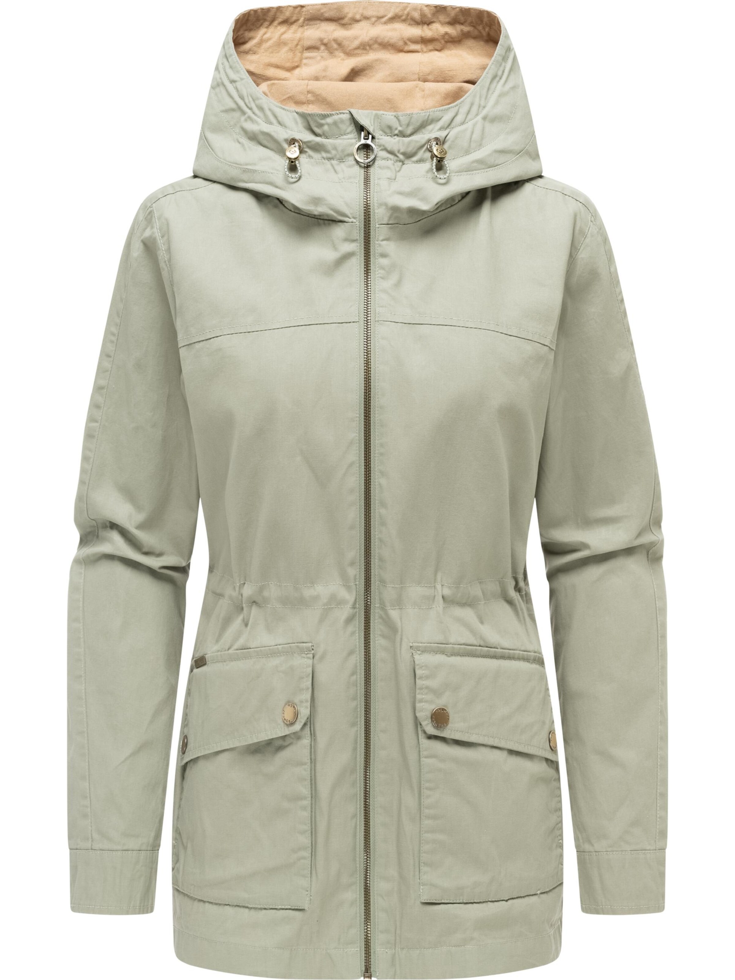 Ragwear Between-Seasons Parka 'Lenoa' in Pastel green, Item view