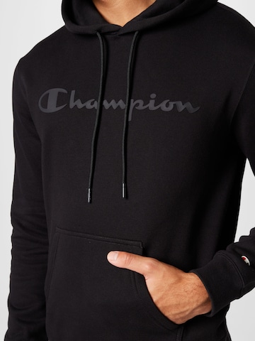 Champion Authentic Athletic Apparel Sweatshirt in Black