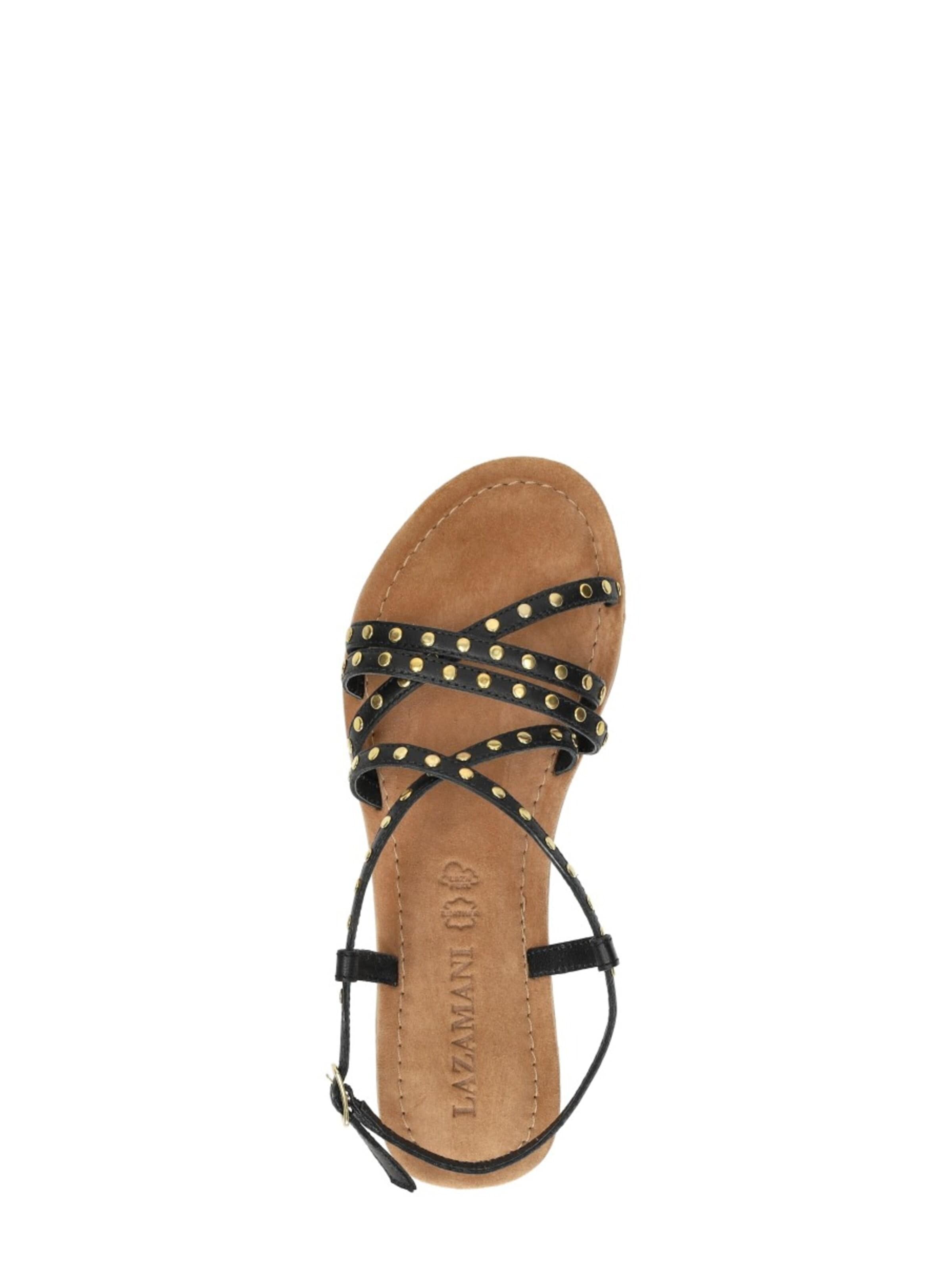 LAZAMANI Sandals 'Tova' in Black