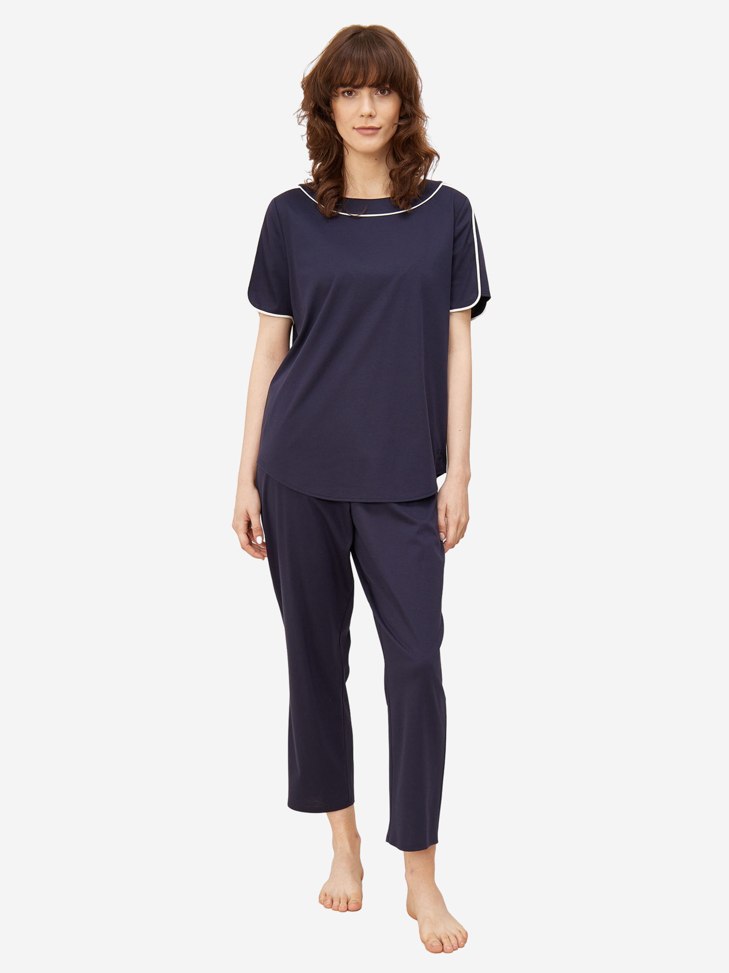 FÉRAUD PARIS Pajama ' Sportiv ' in Blue: front