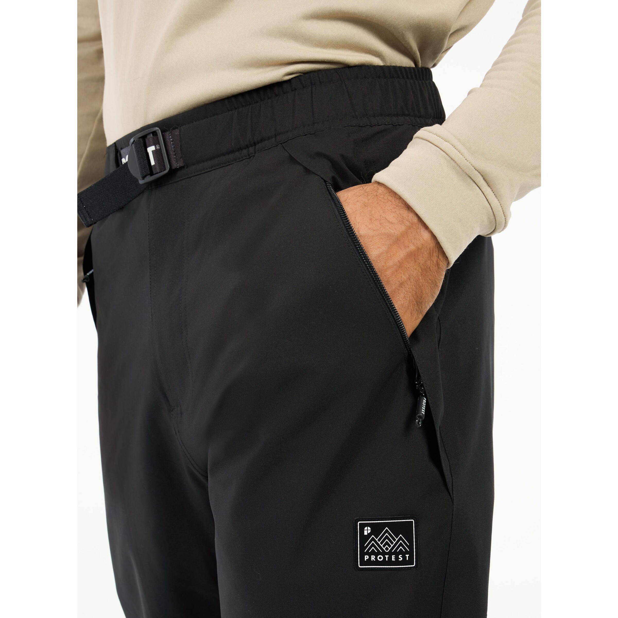 PROTEST Regular Skihose 'Luton' in Schwarz